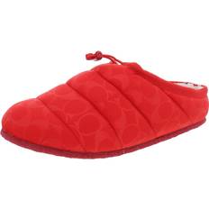 Coach Slip-On Slippers Coach Rachelle Slippers Miami Red