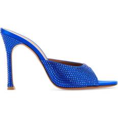 41 - Herr Pumps Amina Muaddi Woman Embellished Satin Alexa Mules
