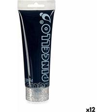 Akrylfärg Svart 120 ml 12 antal