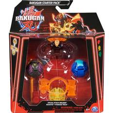 Bakugan Starter Pack Special Attack Bruiser Mantid and Titanium Trox Figures