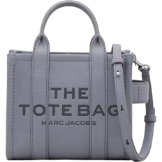 Marc Jacobs The Leather Mini Tote Bag - Wolf Grey