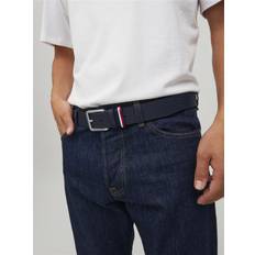 Herr - Röda Skärp Jack & Jones Läder Bälte Svart