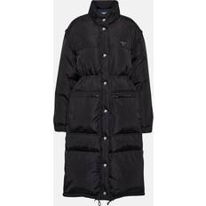 Prada Coats Prada Re-Nylon Down Coat - Black