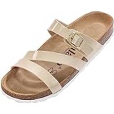 Pantoletter Ikaria - Beige