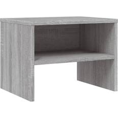Grey Bedside Tables vidaXL grey sonoma, 1 Bedside Table 30x30cm