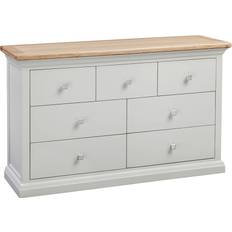 Homestyle Cotswold Solid Oak Cream Chest of Drawer