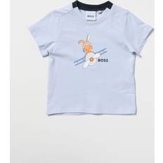 Overdeler HUGO BOSS T-Shirt Kids colour Gnawed Blue Gnawed Blue 6M