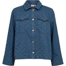 Nümph Jacken Nümph Overshirt Debra Denim