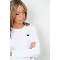 Wood Wood Tøj Wood Wood Moa Long Sleeve White Hvid