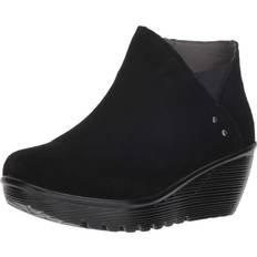 Skechers Zipper Boots Skechers Women's Parallel-Ditto-Asymmetrical Collar Suede Bootie Ankle