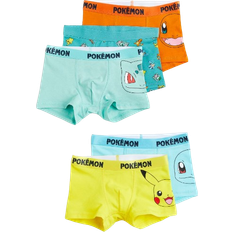 Pokemon Barnkläder H&M Trunks 5-pack - Turquoise/Pokémon (1010215017)