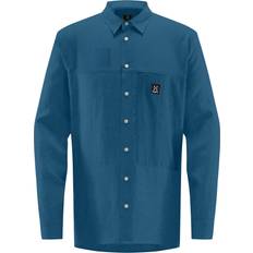 Haglöfs Dal Long Sleeve Shirt Men - Dark Ocean