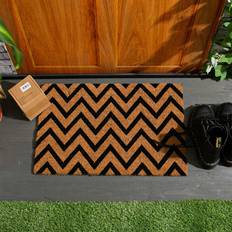 Nicola Spring Coir Door Mat Brown cm