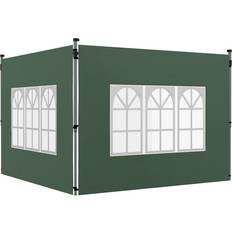 OutSunny Gazebo Side Panels for 3x3m Pop Up Gazebo, 2