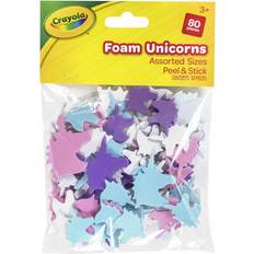 Crayola Crafts Crayola Foam Unicorns 80 Pieces