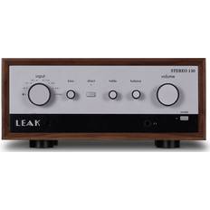 Brown Amplifiers & Receivers Leak Stereo 130 Integrated Amplifier Walnut"