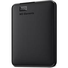 Western Digital WD 2TB Elements Portable External Hard Drive HDD, USB 3.0, Compatible with PC, Mac, PS4 & Xbox WDBU6Y0020BBK-WESN