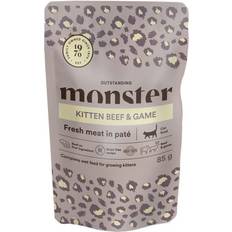 Monster Cat Pouches Kitten Beef/