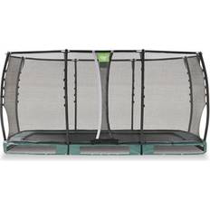 Tappeti elastici Exit Toys Allure Premium Trampolino da terra 244x427cm verde