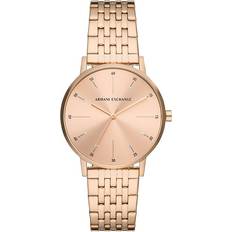 Armani Exchange Femme Montres-bracelets Armani Exchange pour femme AX5581 Or Rose