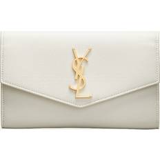 Wallets & Key Holders Saint Laurent YSL Monogram Grain de Poudre Wallet on Chain w/ Card Case