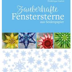 Zauberhafte Fenstersterne aus Seidenpapier