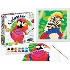 Multicolore Artisanat SentoSphere Colorizzy Paint By Numbers Birds Multi