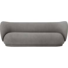 3-sits Soffor på rea ferm LIVING Rico Brushed Warm Grey Soffa 3-sits
