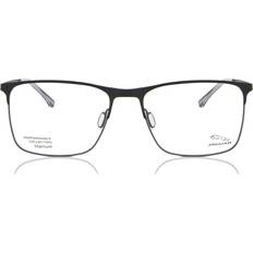 Jaguar 5601 6100 Men's Eyeglasses Black Size 56