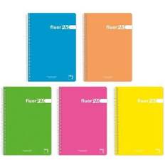 Anteckningsbok Pacsa FluorPAC Multicolour Din A4 5