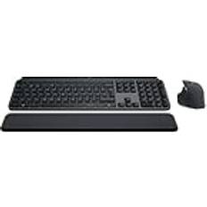 Logitech MX Keys S Combo: MX Master 3S, MX Keys S & MX Palm Rest Graphit, Portugiesisches QWERTY-Layout