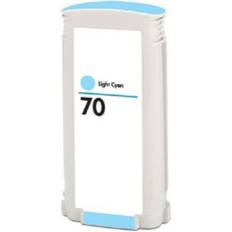 Blæk & Toner HP Blækpatron 70 - Lys Cyan