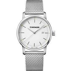 Wenger Klockor Wenger vuxenarmbandsur analog kvarts rostfritt 01.1741.113
