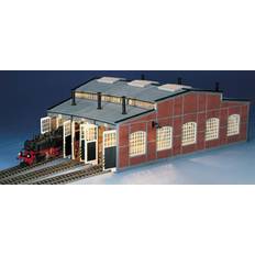 Modellismo Fleischmann Deposito per locomotive in kit da montare 6476 H0