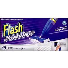 Flash Power Mop Disposable Cleaning Pads, 12