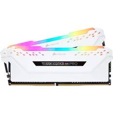 Corsair VENGEANCE RGB PRO 16GB 2x8GB DDR4 3600 PC4-28800 C18 Desktop memory â White,CMW16GX4M2D3600C