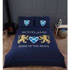 Rapport Home Rapport Scotland of the Brave vändbart Påslakan Blå