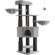 Scratching Post with Self-Heating Blankets 50x50x160cm