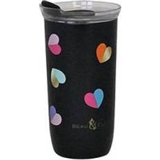 Steel Cups & Mugs Beau & Elliot Emily Heart 350ml Travel Mug