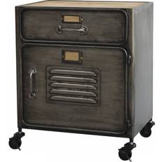 Järn Förvaringsskåp Chic Antique Factory with Drawer Antique Grey Förvaringsskåp 47x54cm