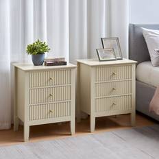 Melody Maison Pair Of 3 Bedside