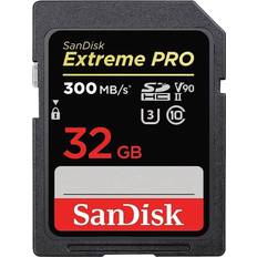 Memory Cards & USB Flash Drives SanDisk Extreme Pro SD UHS-II 32GB, SDSDXDK-032G
