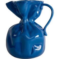 Byon Crumple Blue Vase 26cm