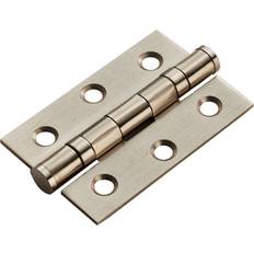 Loops PAIR 76 Ball Bearing Hinge Satin Interior Door