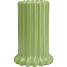 Design Letters Tubular 24 cm Green Vase