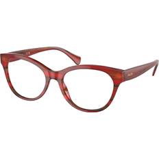 Stribede Brille Brille Ralph lauren Ra7141 col. 5989 Donna Cat eye Rosso