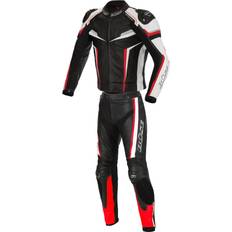 4XL Combi de moto Büse Mille combinaison en cuir 2 pièces rouge