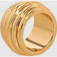 Anine Bing Chunky Ribbed Gold