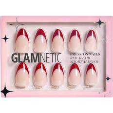 Glamnetic Press On Nails Red Affair French Tip