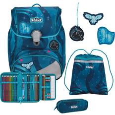 Scout Schulrucksack-Set, 4-teilig, blau